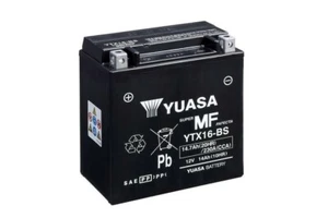 Batería De Moto YUASA YTX16-BS AGM Cerrada, 12V|14Ah|CCA:230A 150x87x161mm - Imagen 1 de 4