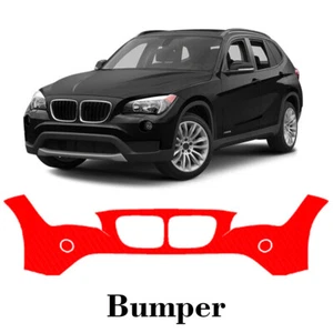 Front bumper PreCut PPF Paint Protection Film For BMW X1 2011-2012 - Picture 1 of 6