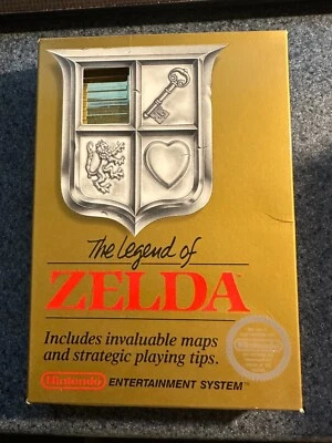The Legend of Zelda (TM) for the Nintendo (NES) Complete in Box (CIB) Rare! - Image 1 of 4