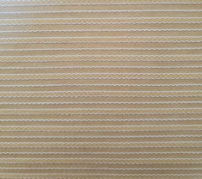 Tela decorativa a rayas claras amarillas mantequilla 54" x 2 yardas nueva Foto 1 de 3