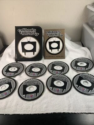 Digital Juice Editors Toolkit 7 Wedding Tools Rare 8 DVD Disc Boxset Disc Mint - Image 1 of 4