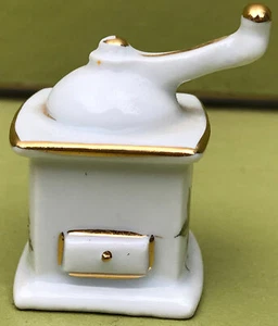 KAFFEEMÜHLE MINIATUR PORZELLAN ATHENA LIMOGES - Bild 1 von 5