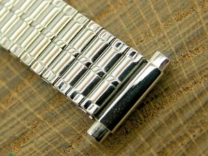 Gilden NOS Expansion Vintage Stainless Watch Band 11mm-15mm Unused Bracelet - Picture 1 of 5