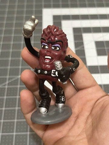 California Raisins, Michael Jackson. Classic, PVC, 3 1/2" Tall, Applause Cover