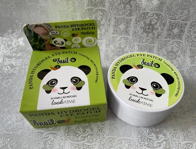 PANDA HYDROGEL EYE PATCH VITALIZING SNAIL 60 PATCHES NEW IN BOX EXP. DATE 2025 - Image 1 of 4