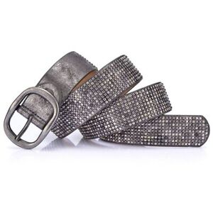 Full Rivet Studded Belts - PU Leather Strap Belt Women Fashion Accessories 1pc S