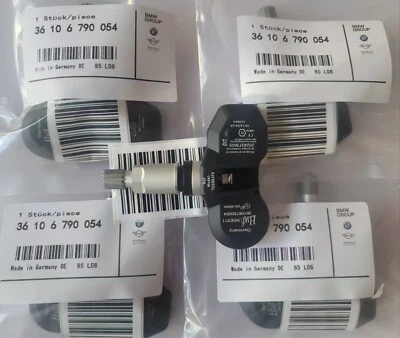 NEW 4x 36106790054 TIRE PRESSURE TPMS SENSOR For BMW X3 X6 M3 M6 535i 128i 328i - Image 1 of 2