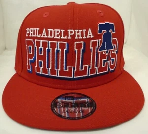 Philadelphia Phillies Men's New Era 9FIFTY Snapback Cap Hat - Picture 1 of 5