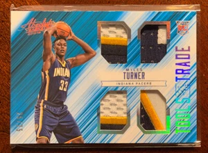 Myles Turner 2015-16 Absolute Patch Jersey Tools Of The Trade RC #11 25/25 1/1 - Picture 1 of 2