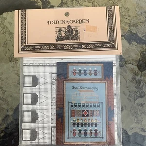Told In A Garden Counted Cross Stitch Pattern “The Barn-Raising" - Picture 1 of 2