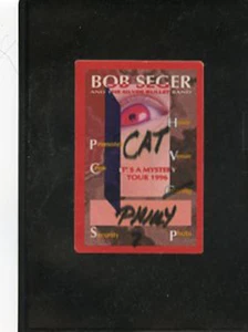 Bob Seger & The Silver Bullet Band - It's A Mystery Tour 1996 - backstage pass - Picture 1 of 1