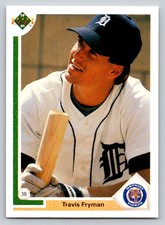 1991  Upper Deck #225 Travis Fryman Detroit Tigers