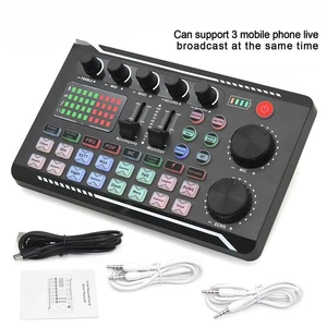 Scheda audio live e interfaccia audio con effetti mixer cambio voce per live - Foto 1 di 13