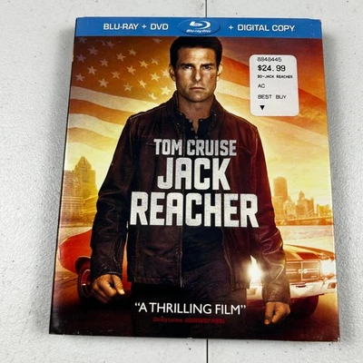 Jack Reacher Blu-ray DVD 2012 Tom Cruise Action Thriller Special Features - Image 1 of 2