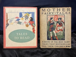 LOT of (2) Antique Children’s Books! Mother FairyTales (Pub.1908!) & TalesToRead - Bild 1 von 21