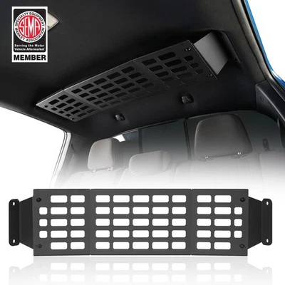 Panel de almacenamiento trasero MOLLE de doble cabina para Toyota Tacoma 2016-2023 3 Gen Foto 1 de 4