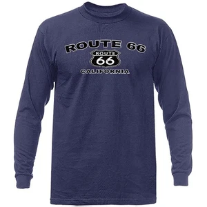 Route 66 Main Street of America California Long Sleeve T-Shirt - Picture 1 of 14