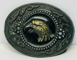 Verzierte Steinadler Messing Gürtelschnalle 3,5" x 2,5" - Bild 1 von 2