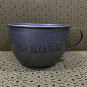 USP Alcatraz Reproduction Metal Drinking Cup, Souvenir - Picture 1 of 4
