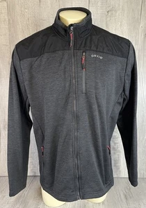 Orvis Fleece Jacket Gray Full Zip Sweatshirt Men’s Size XL - Picture 1 of 20