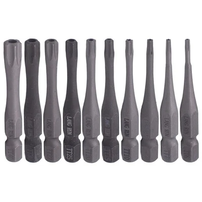 Druable Screwdriver Bit Hand Tool Alloy Steel 1/4 Inch Drill Set Hex Shank - Image 1 of 4