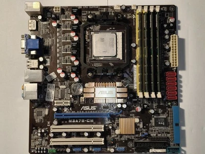 M3a78-cm + Phenom II + 8GB RAM - Immagine 1 di 4