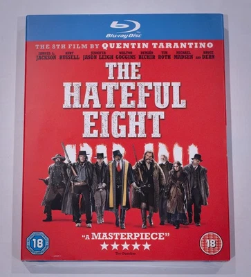 The Hateful Eight Blu-ray Blu Ray VGC 2015 Western Thriller Movie Film Tarantino - Image 1 of 4
