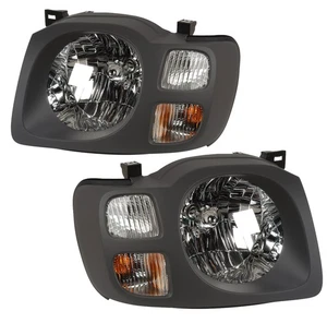 Headlights Front Lamps Pair Set for 02-04 Nissan Xterra XE Left & Right - Picture 1 of 1