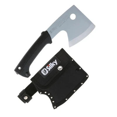 Picadora profesional sedosa fija cabeza de hacha de acero de aleación de 4,75" mango de goma negro Foto 1 de 4