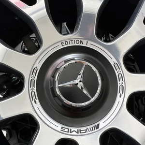 Original Mercedes AMG Edition 1 Kappen Raddeckel Nabendeckel SATZ C63 E63 GT63 - Picture 1 of 9