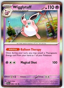 Wigglytuff Rare SV02: Paldea Evolved Holo 084/193 NM - Picture 1 of 1