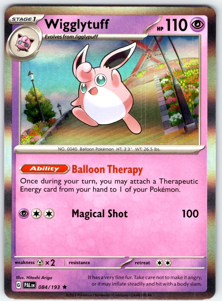 Wigglytuff Rare SV02: Paldea Evolved Holo 084/193 NM - Image 1 of 1
