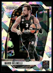 2024-25 Panini Prizm Turkish Airlines EuroLeague Prizms Ice #141 Marco Belinelli - Imagen 1 de 2
