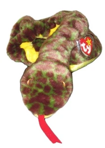 Ty Beanie Buddy Large Plush SLITHER the Snake (10 Inch)(47 Inch Stretched) MWMTs - Picture 1 of 14