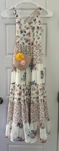 Speechless Kinder Mädchen Größe 8 Blumen Kleid/Geldbörse Kombination Neu mit Etikett NEU - Bild 1 von 3