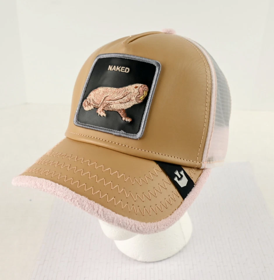 Goorin Bros THE FARM Trucker Hat POSSIBLY RUFUS Naked Mole Rat LIMITED EDITION - Image 1 of 4