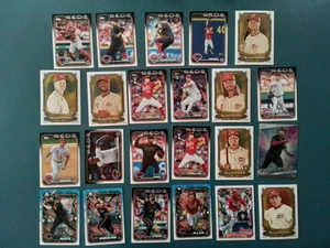 2024 Topps Cincinnati Reds-23 Card Lot-Bench, De LA Cruz, Marte, McCain- RC HOF - Picture 1 of 6