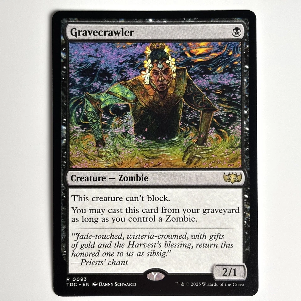 GRAVECRAWLER MTG TDC - CARTE MAGIC THE GATHERING EN NEUF - Photo 1/1