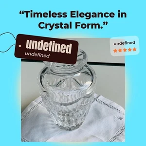 Waterford Crystal Vase Pompeii Flower holder Cut Crystal Watermarked 6" Elegant - Picture 1 of 4