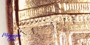 2009 D Lincoln Presidency Cent - Reverse Building Die Crack - Rare Mint Error - Picture 1 of 4