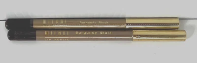 Nuevo (2) Lápiz labial delineador de labios MILANI - RUBOR BORGOÑA **RARO ORIGINAL Foto 1 de 3