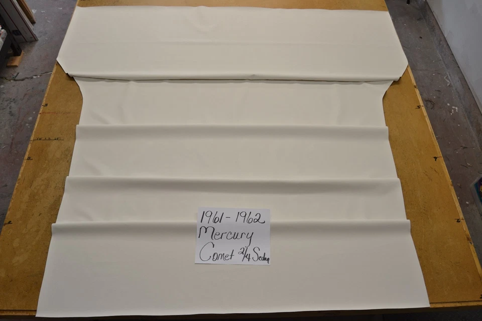 1961 61 1962 62 MERMERCURY COMET 2 И 4 ДВЕРИ СЕДАН ЯРКИЙ БЕЛЫЙ HEADLINER СДЕЛАНО В США - Изображение 1 из 2