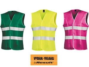 Ladies Hi Vis Vest Lady Fit Fluorescent Waistcoat Vest Tabard Hi Vis Viz Hen Do - Picture 1 of 9