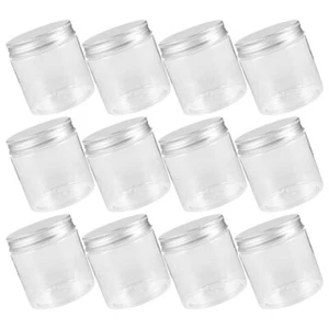 12X Mason Jars & Lids Airtight Preserving Oats Clear Canning Jar 250ml - Picture 1 of 16