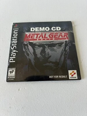 PlayStation 1 PS1 Metal Gear Solid Demo CD - NEW, SEALED - Image 1 of 4