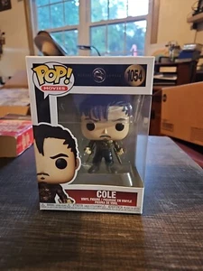 Funko Pop! Movies Mortal Kombat Cole #1054 Vinyl Figure New! - Picture 1 of 6
