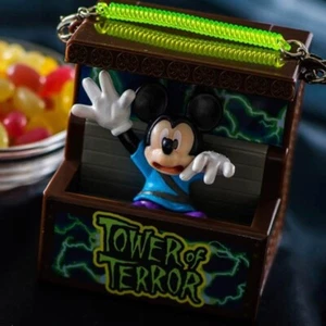 Japan Tokyo Disney Resort Mini Snack Case Figure Tower of Terror Mickey - Picture 1 of 1