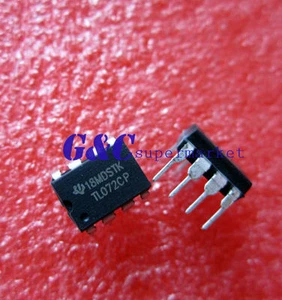 20PCS IC TL072CP TL072 DIP-8 chorus delay OP AMPS NEW DATE CODE GOOD - Picture 1 of 1