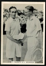 Tobacco Card,Ardath,PHOTOCARDS GROUP H FILM & SPORT,1938,V McGrath J Bromwich