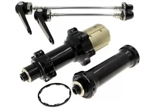 Novatec AS511SB FS522SB 11S 20-24 H Straight Pull Road Bike Hub Set - NO LOGO - Picture 1 of 8